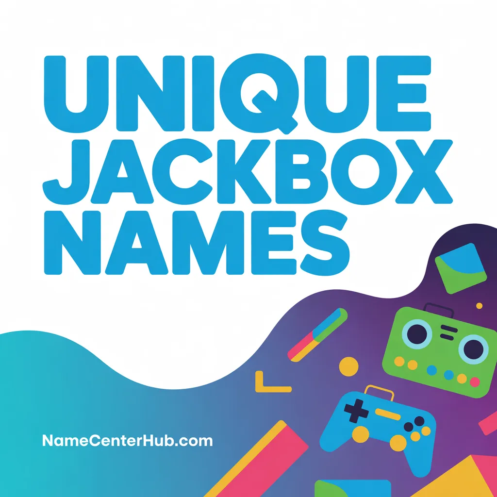 Unique Jackbox Names