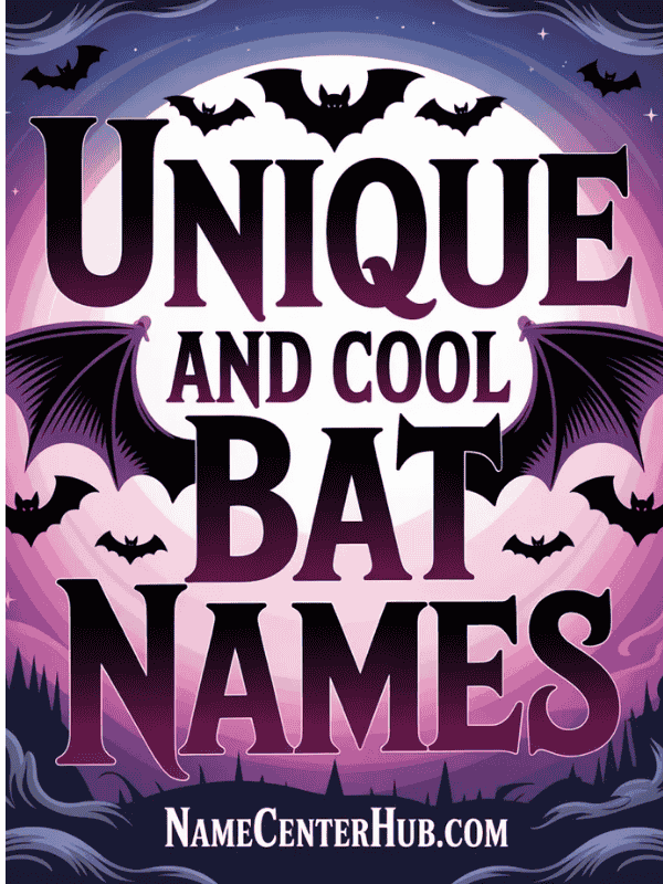 Unique and Cool Bat Names