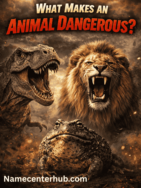 What Makes an Animal Dangerous