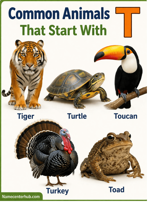 Animals That Start With T