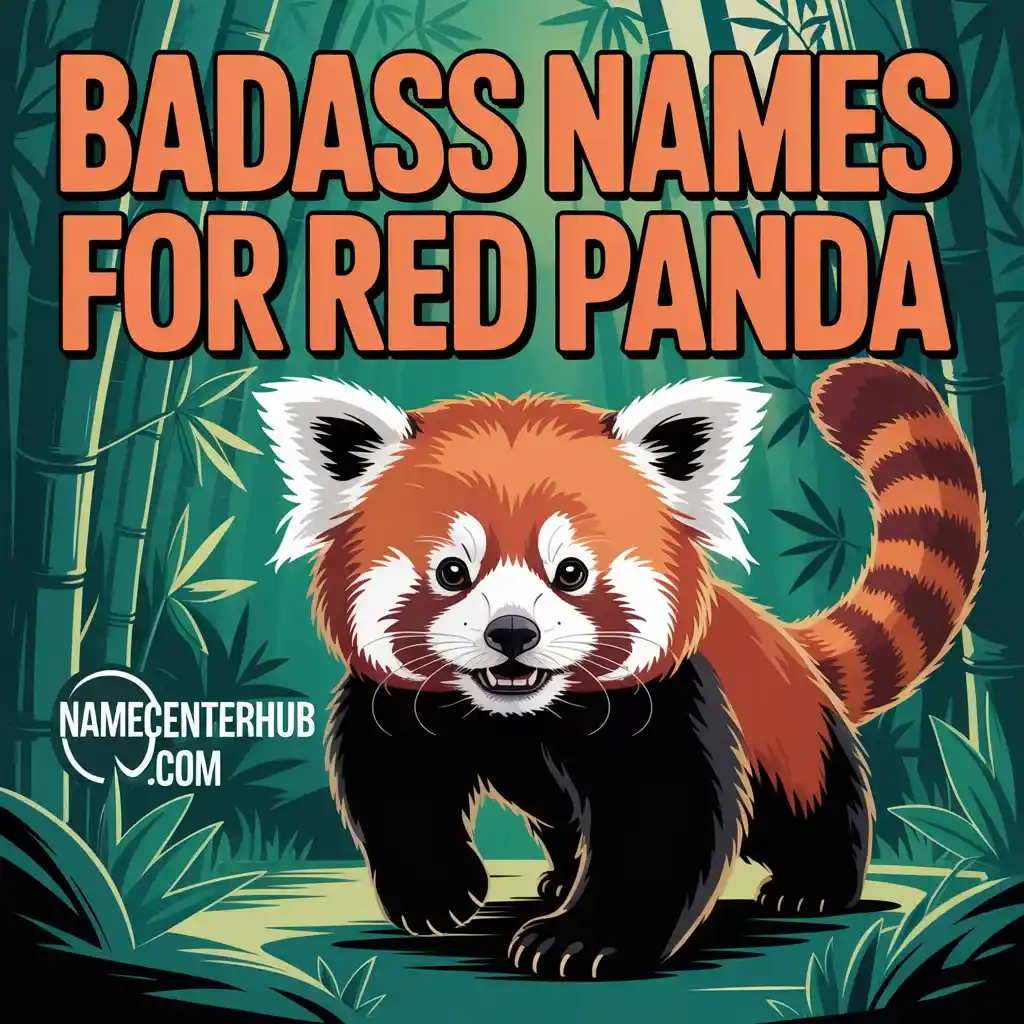 Badass Names for Red Panda