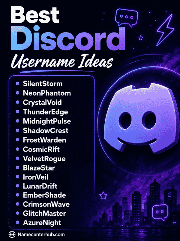 Best Discord Username Ideas