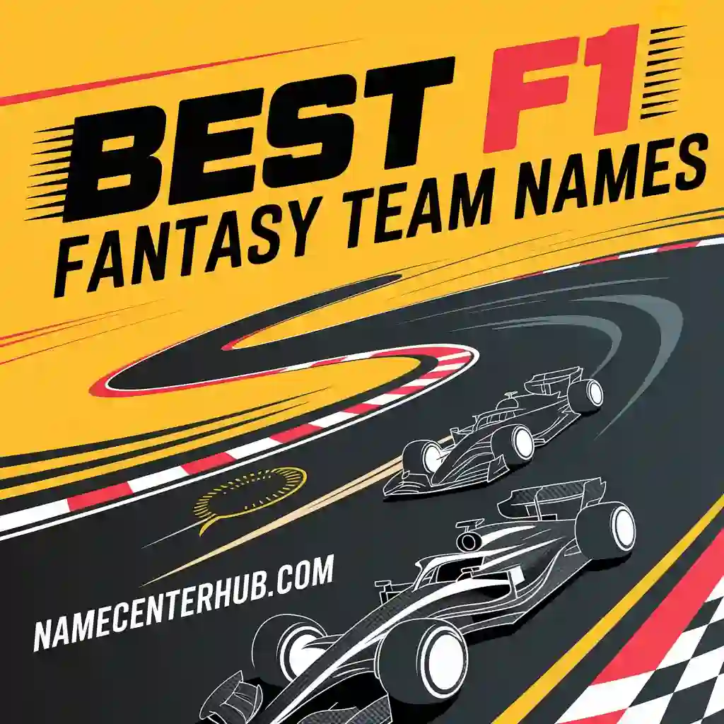 Best F1 Fantasy Team Names