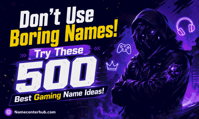 Best Gaming Name Ideas