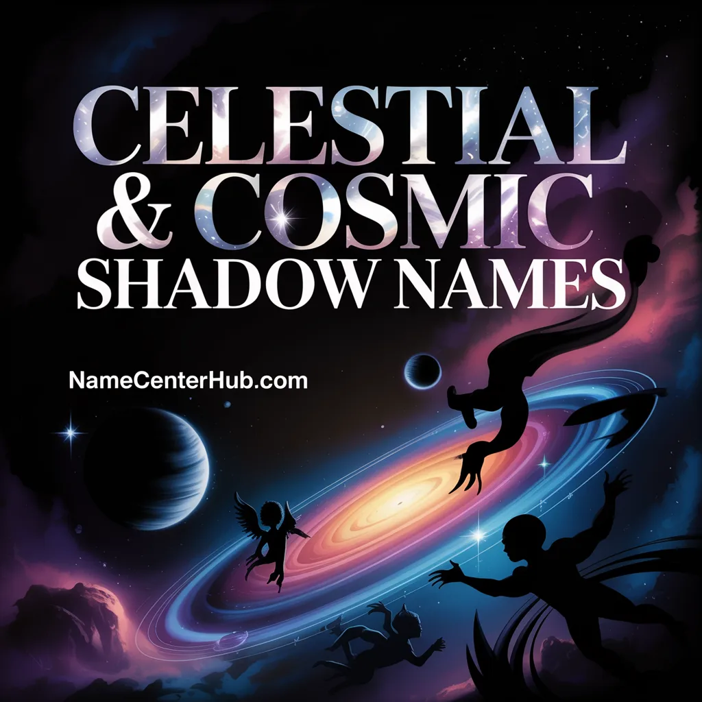 Celestial & Cosmic Shadow Names