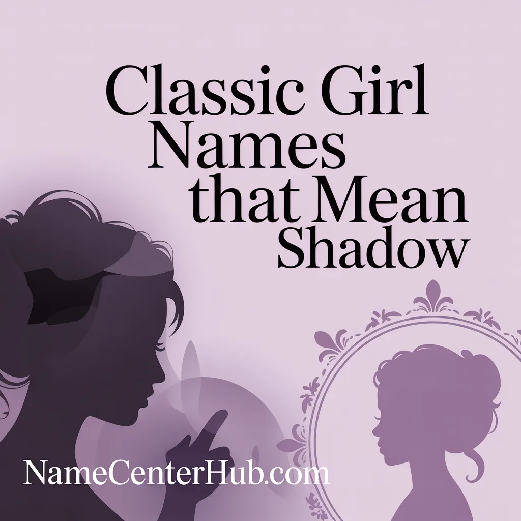 Classic Girl Names That Mean Shadow