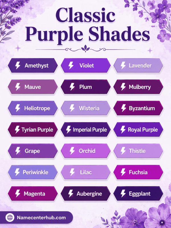 Classic Purple Shades