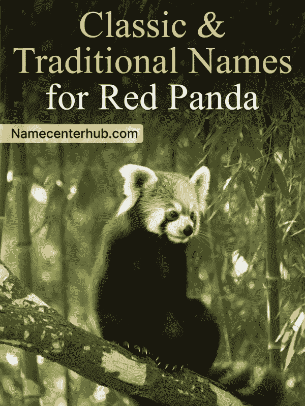 Classic & Traditional Names for Red Panda