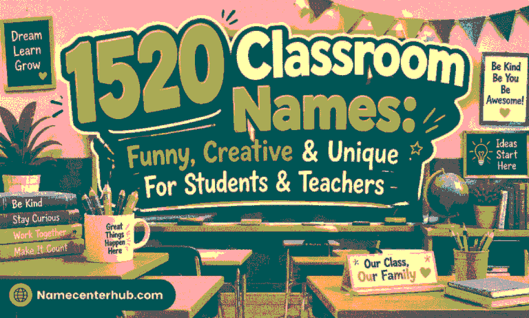 Classroom Names