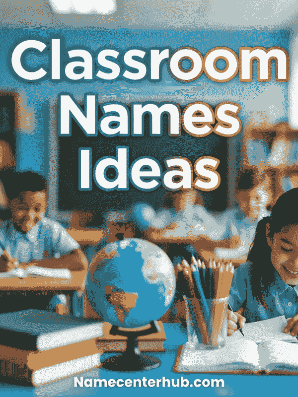 Classroom Names Ideas