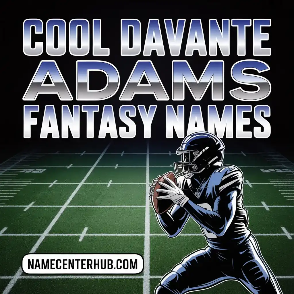 Cool Davante Adams Fantasy Names