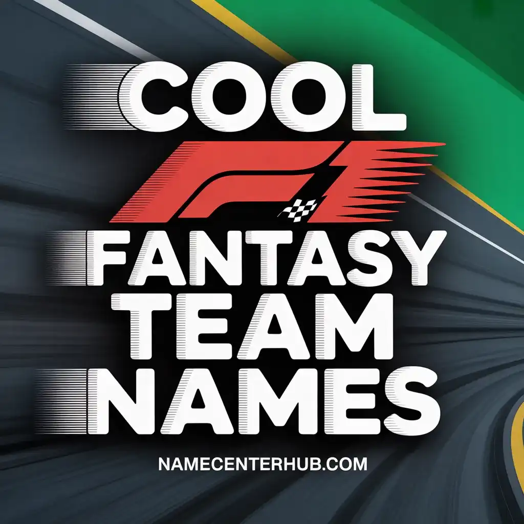 Cool F1 Fantasy Team Names
