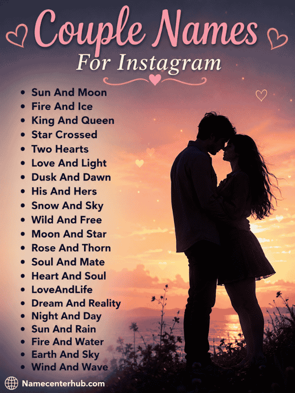 Couple Names For Instagram