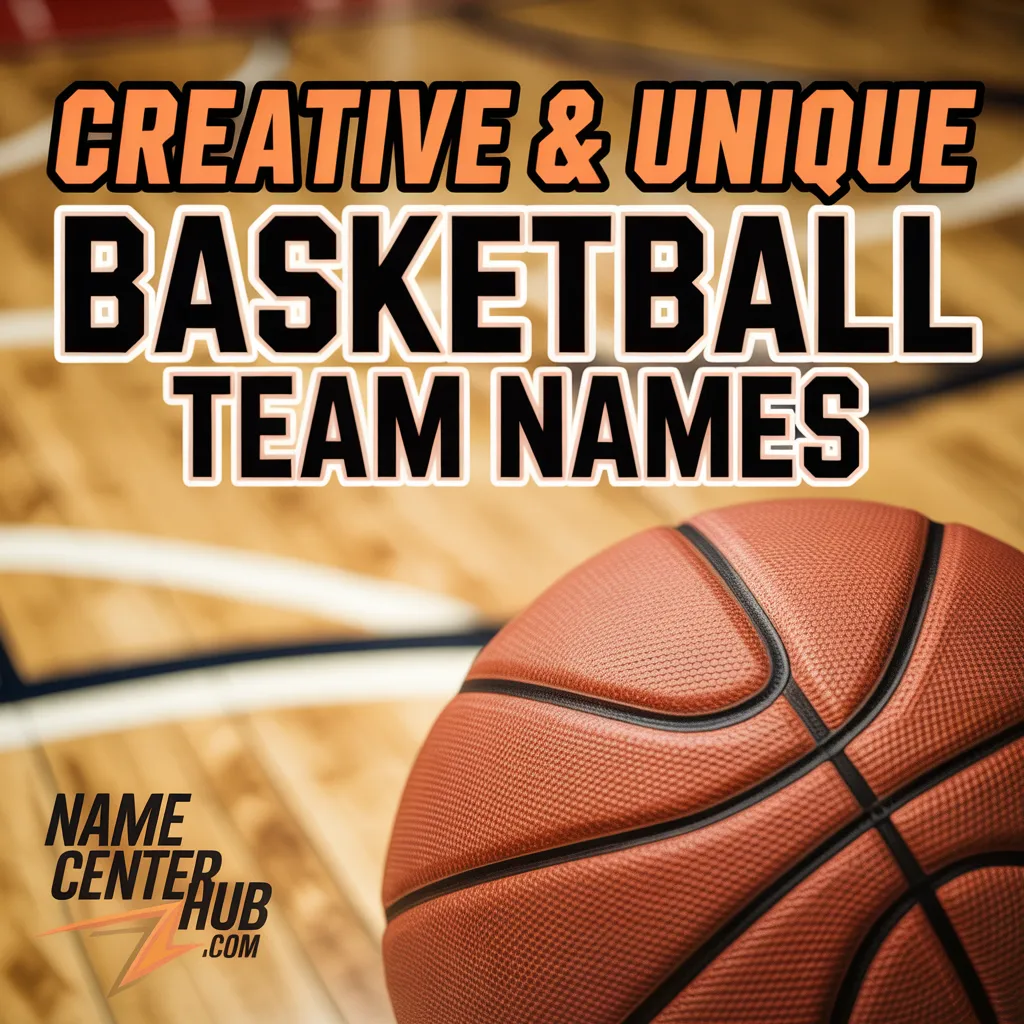 Creative & Unique Basketball Team Names