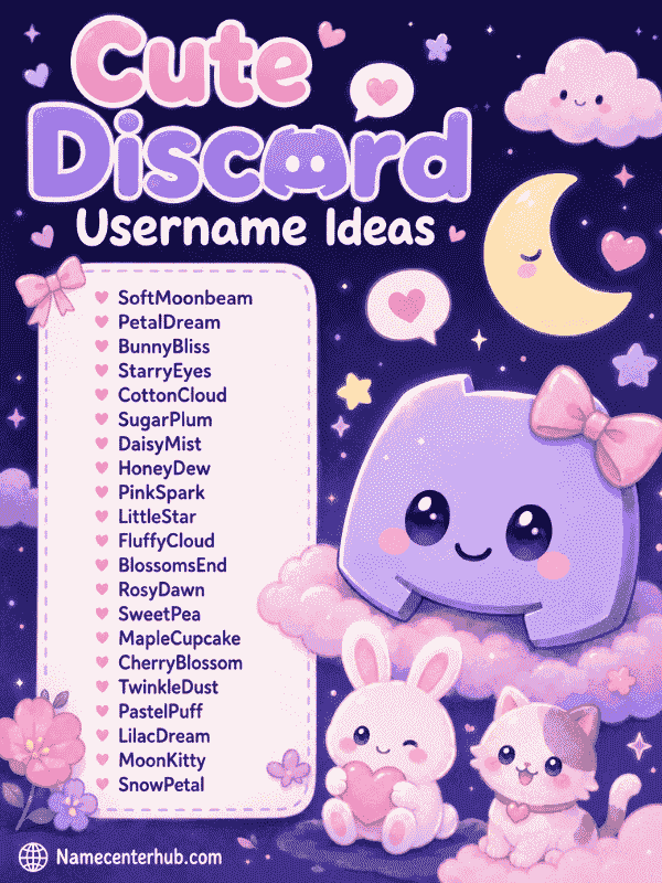 Cute Discord Username Ideas