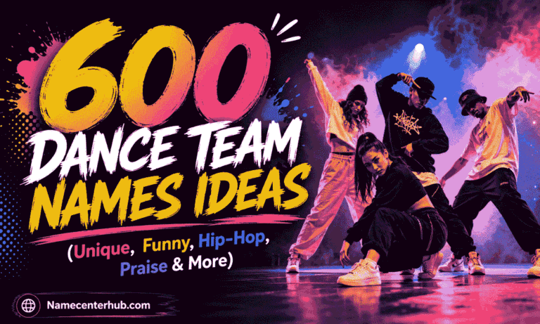Dance Team Names