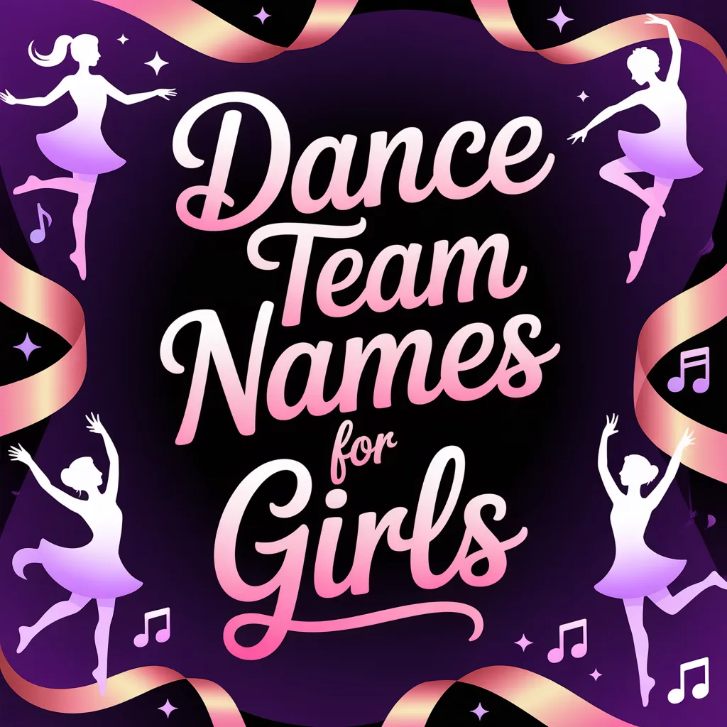 Dance Team Names for Girls