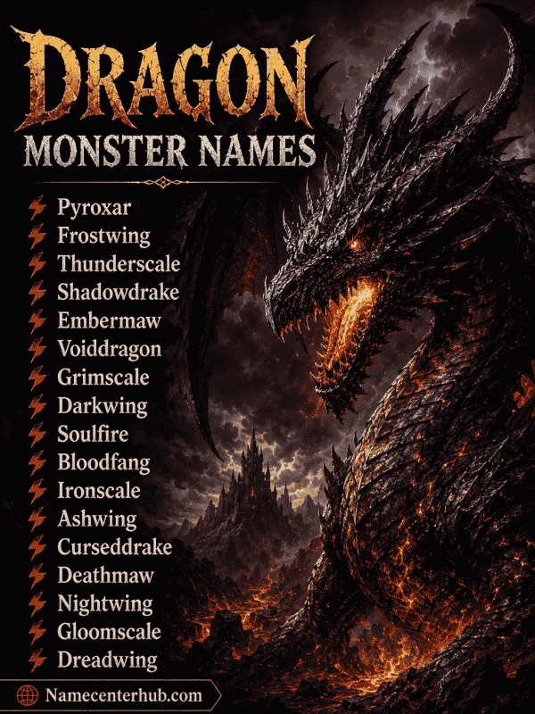 Dragon Monster Names