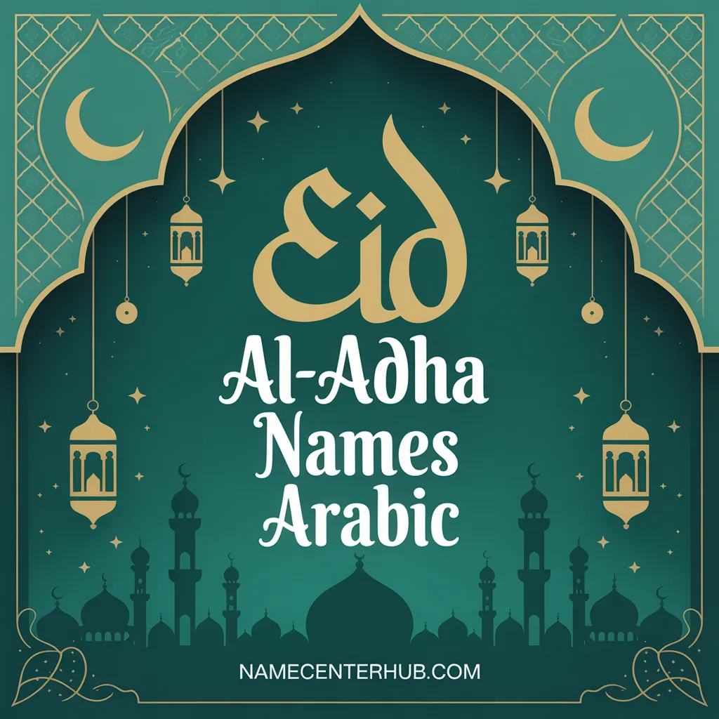 Eid Al-Adha Names Arabic