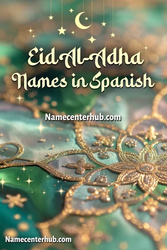 Eid Al-Adha Names in Spanish