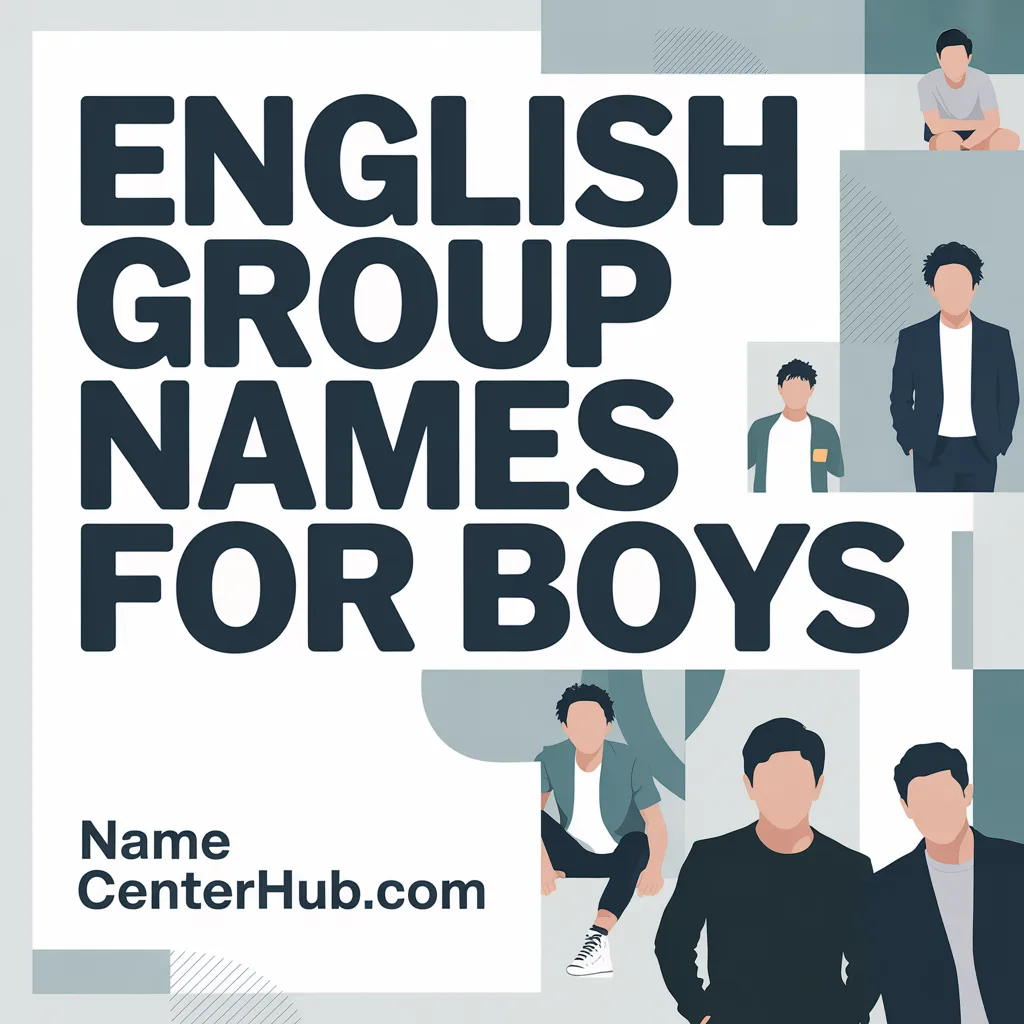 English Group Names For Boys