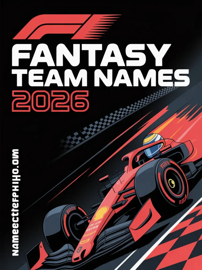 F1 Fantasy Team Names 2026