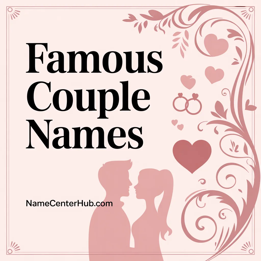 Famous Couple Names