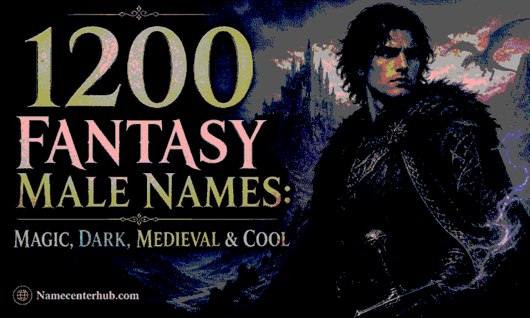 Fantasy Male Names