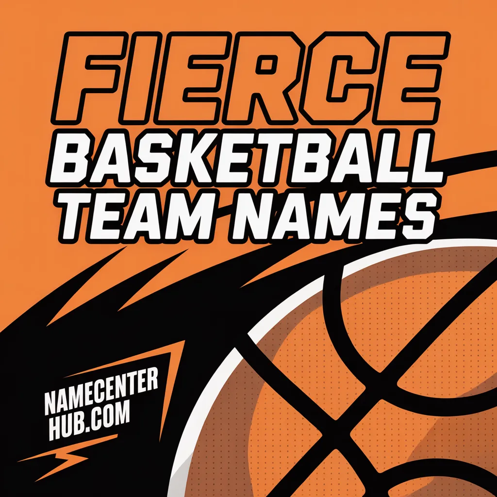 Fierce Basketball Team Names
