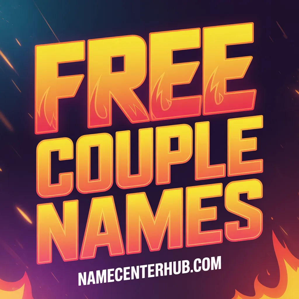 Free Fire Couple Names