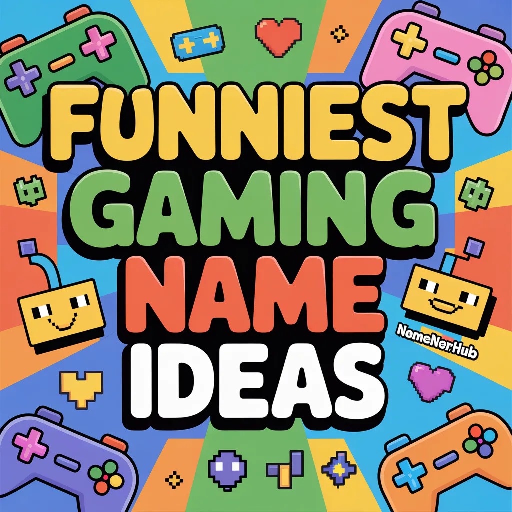 Funniest Gaming Name Ideas