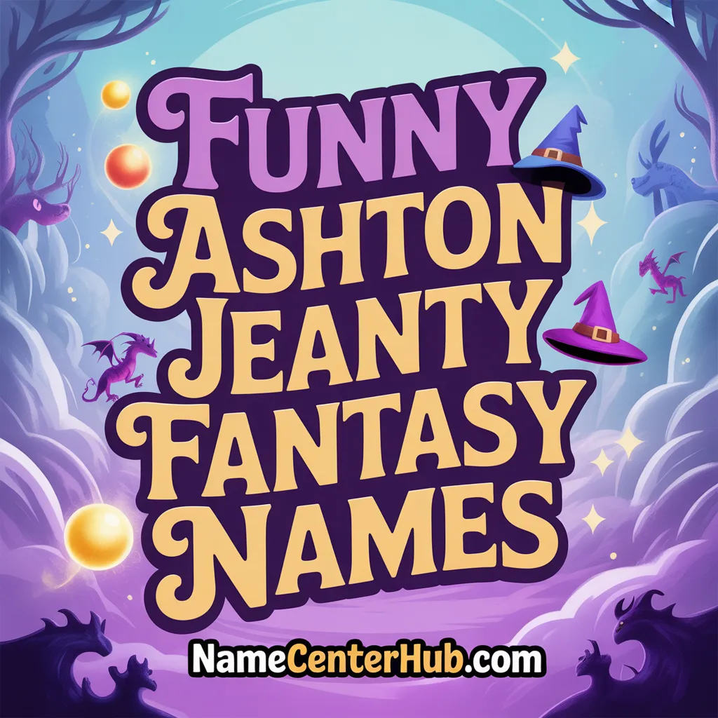 Funny Ashton Jeanty Fantasy Names