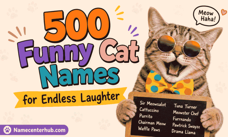 Funny Cat Names