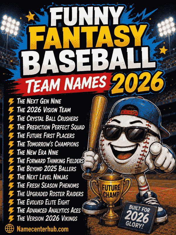 Funny Fantasy Baseball Team Names 2026