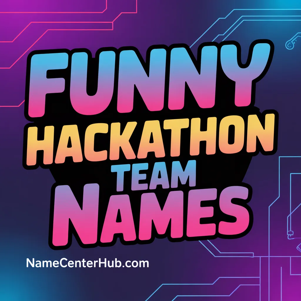 Funny Hackathon Team Names