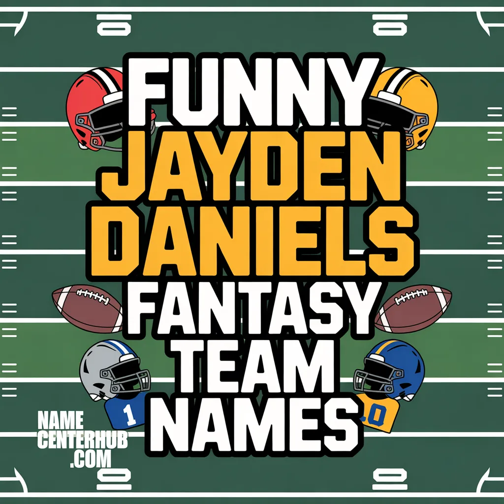 Funny Jayden Daniels Fantasy Team Names