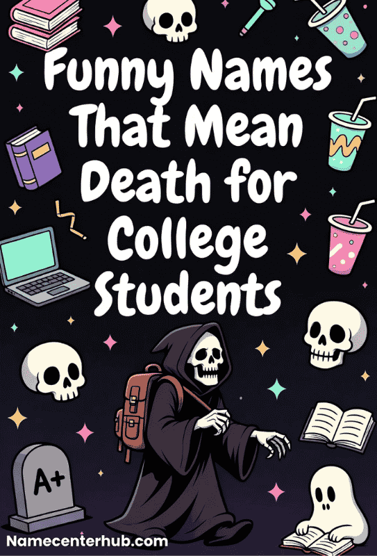 Funny Names That Mean Death for College Students