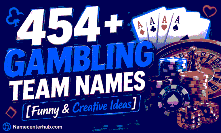 Gambling Team Names