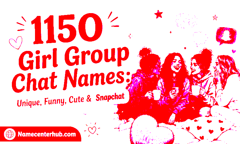 Girl Group Chat Names