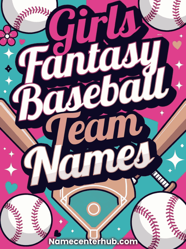 Girls Fantasy Baseball Team Names