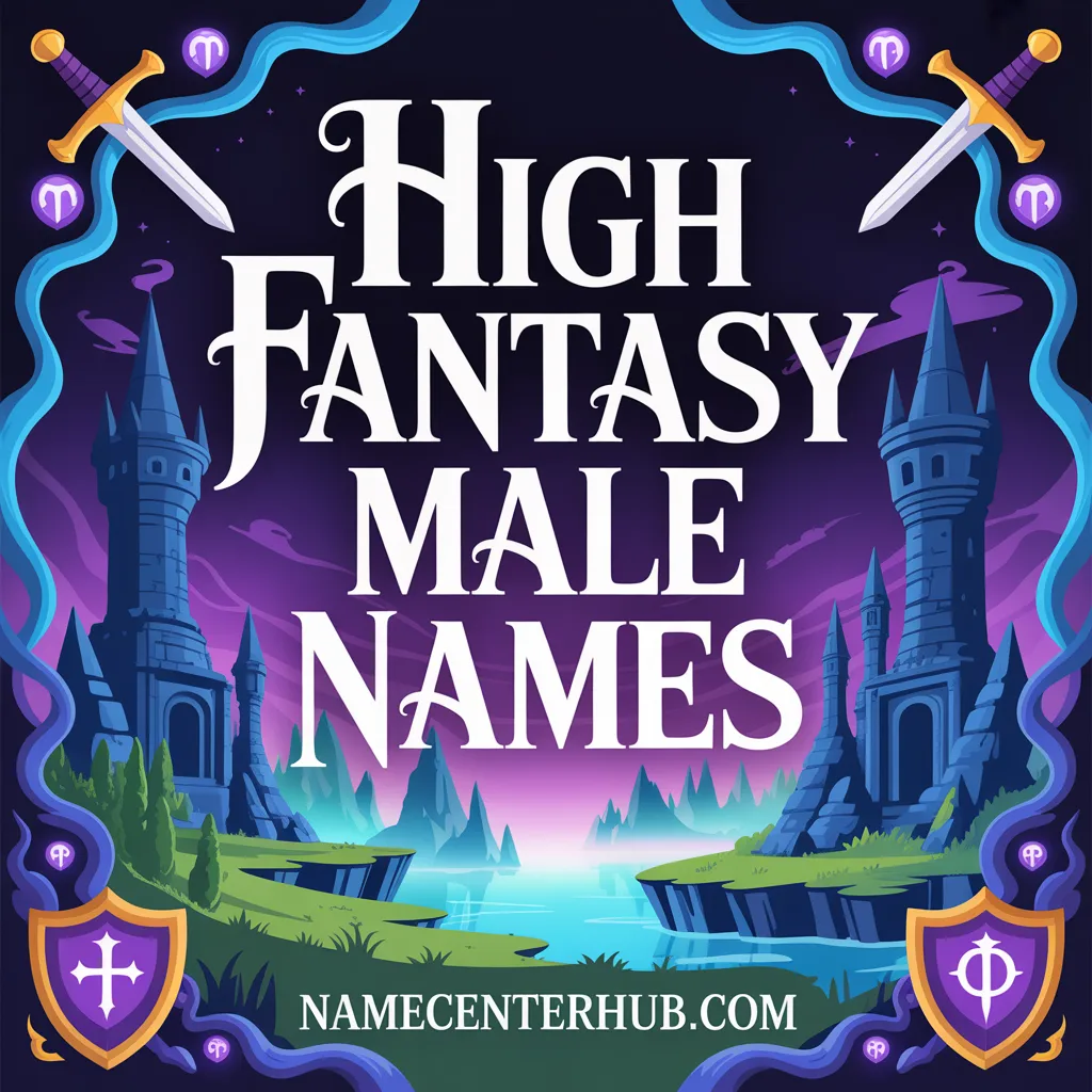 High Fantasy Male Names
