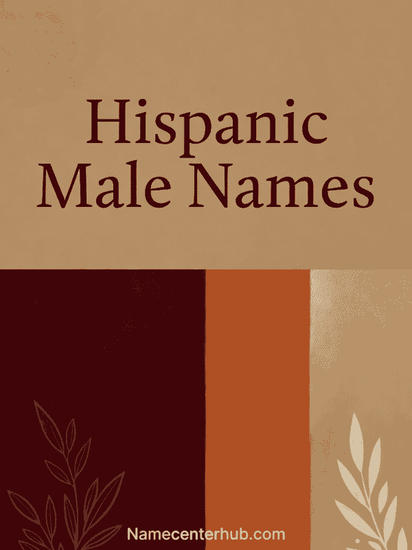 Hispanic Male Names