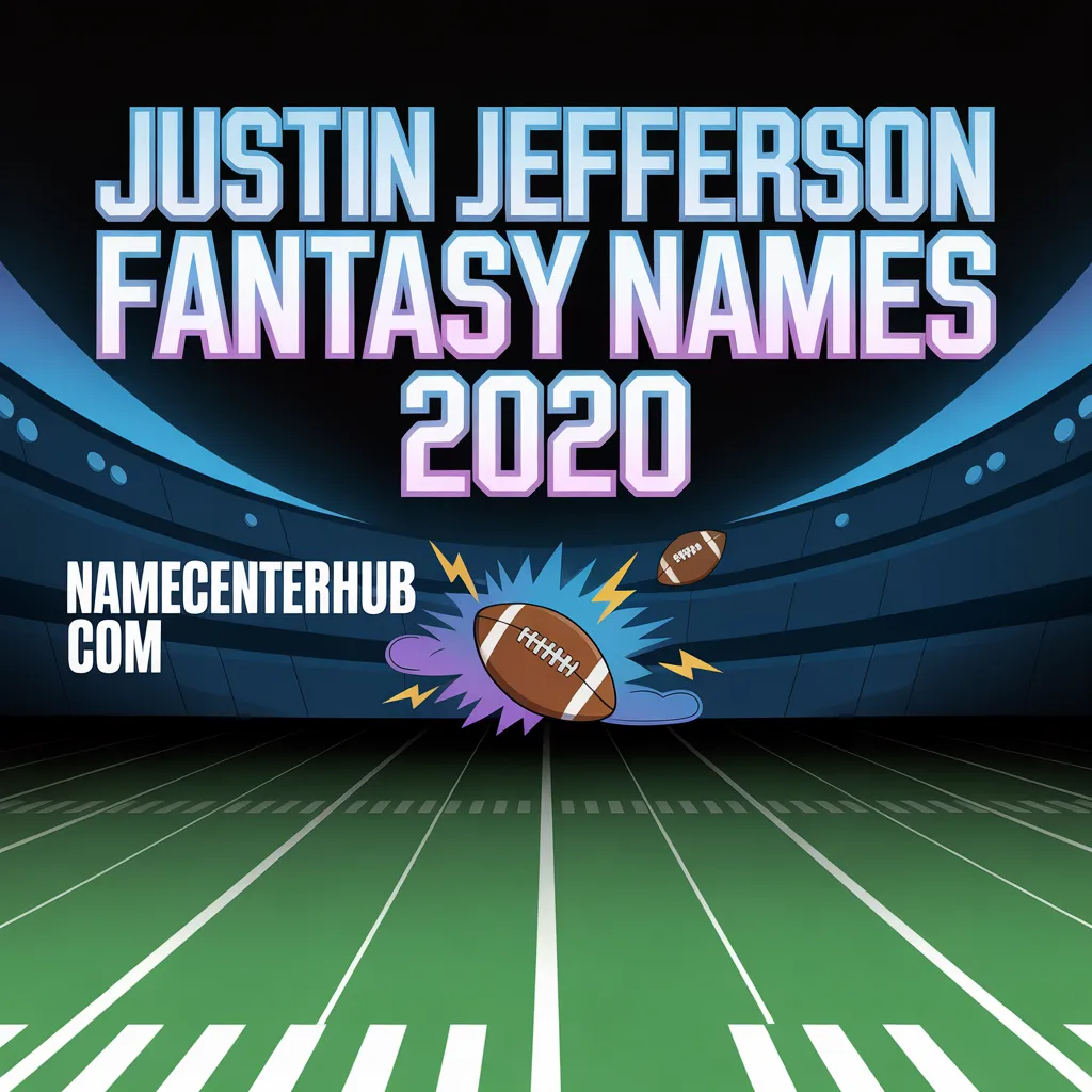 Justin Jefferson Fantasy Names 2020