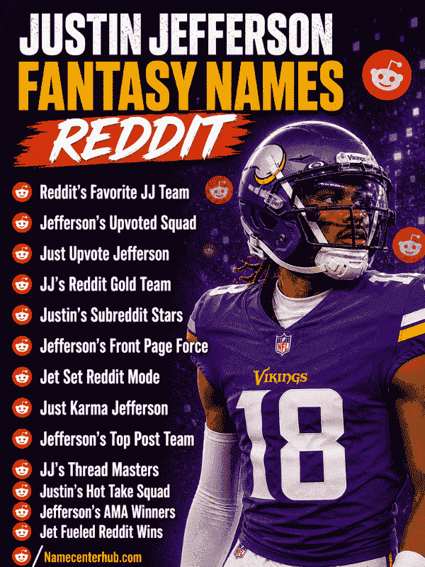 Justin Jefferson Fantasy Names Reddit