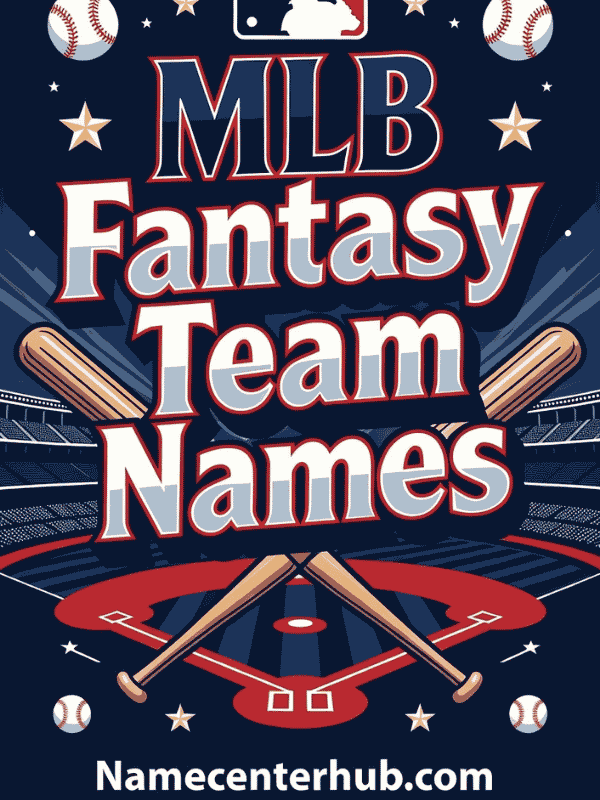 MLB Fantasy Team Names
