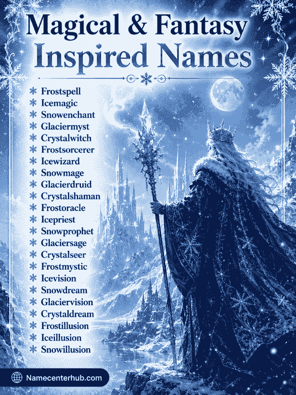 Magical & Fantasy Inspired Names