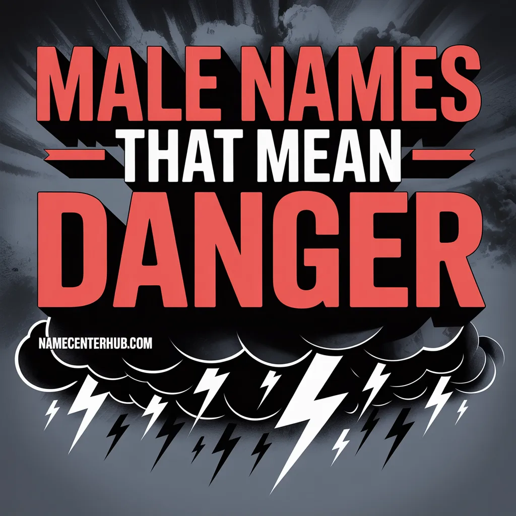 Male Names That Mean Danger