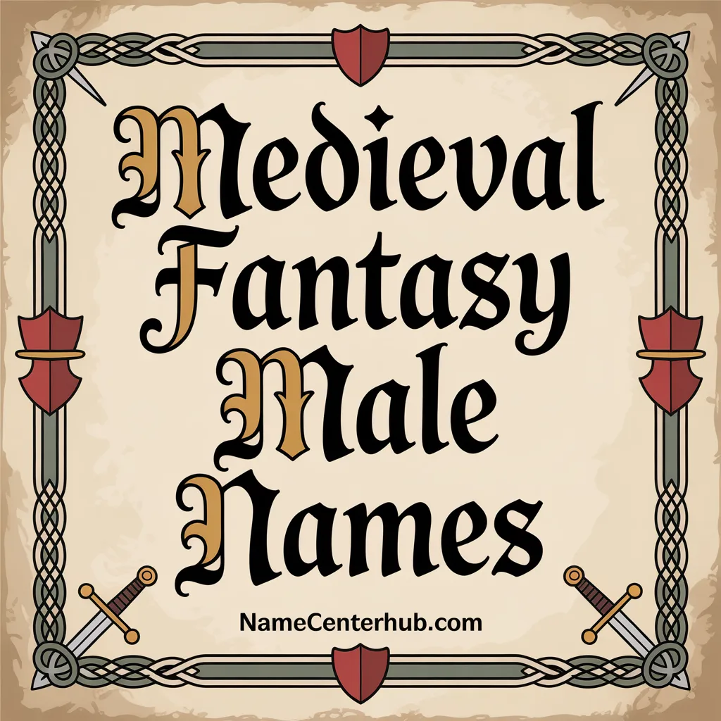 Medieval Fantasy Male Names