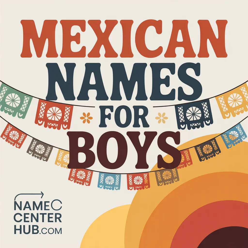 Mexican Names for Boys