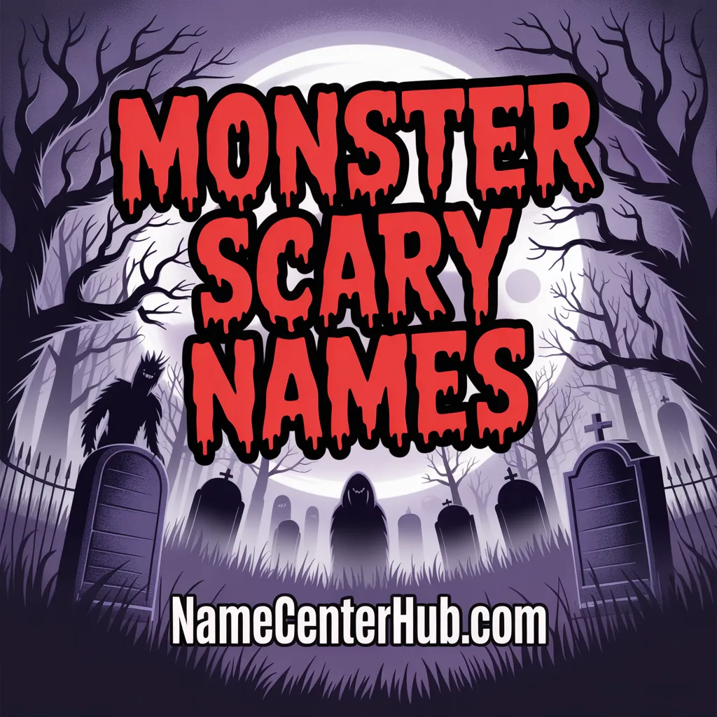 Monster Scary Names